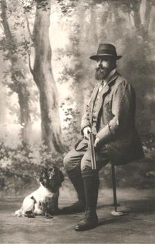 Lieutenant F Brugmann, 1911. Creator: Unknown