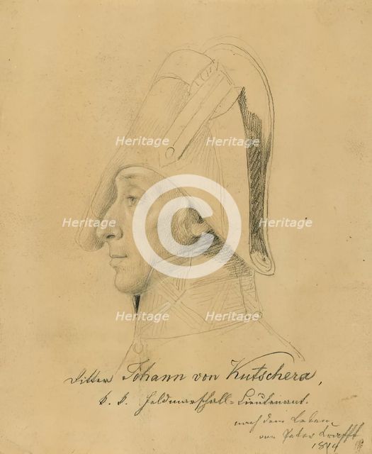Lieutenant Field Marshal Johann Ritter von Kutschera, 1814. Creator: Johann Peter Krafft.