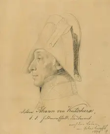 Lieutenant Field Marshal Johann Ritter von Kutschera, 1814. Creator: Johann Peter Krafft