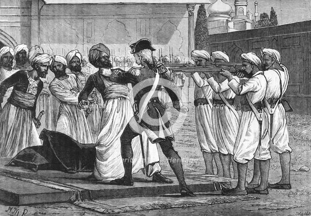 'Lieutenant Flint's Deed of Daring', c1891. Creator: James Grant.