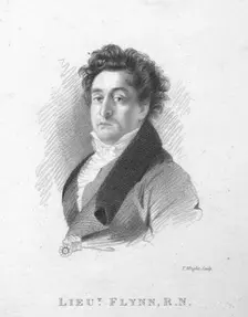 Lieutenant Flynn, R.N. c1820. Creator: T Wright
