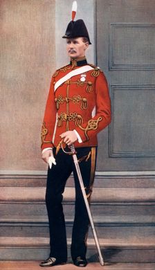 Lieutenant Frederick Hugh Sherston Roberts, British soldier, 1902.Artist: Lafayette