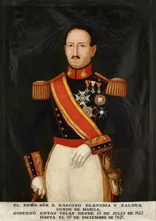 Lieutenant General Narciso Clavería y Zaldúa, Count of Manila, 19th century. Creator: Unknown