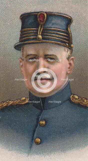 Lieutenant-General Felix Maximilien Eugene Wielemans (1863-1917), Chief of Staff, 1917. Artist: Unknown