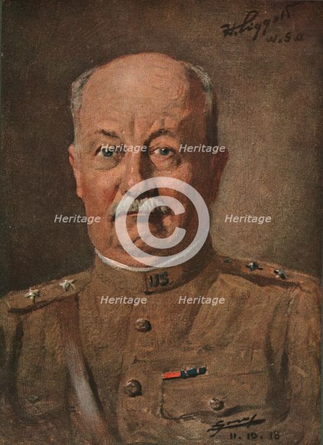 'Lieutenant-General Hunter Liggett', 1918. Creator: Unknown.
