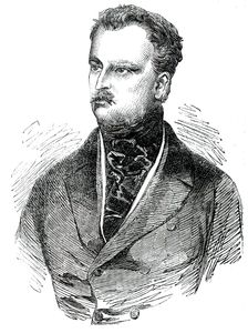 Lieutenant-General Joseph von Radowitz, 1850. Creator: Unknown
