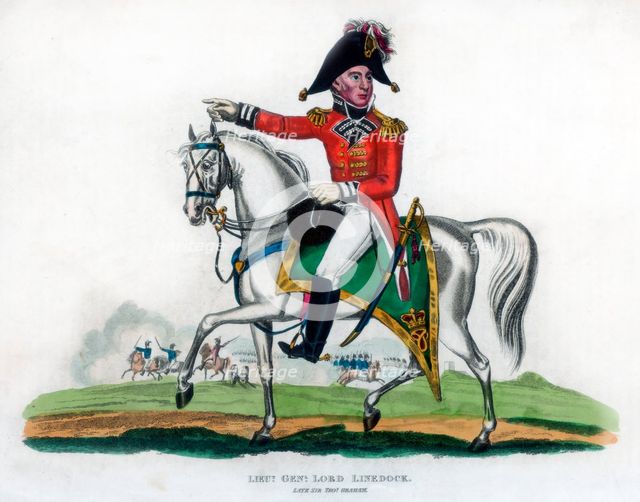 Lieutenant-General Lord Linedock, 1816. Artist: Unknown