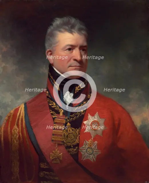 Lieutenant-General Sir Thomas Picton, 1815/1817. Creator: Sir William Beechey.