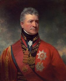 Lieutenant-General Sir Thomas Picton, 1815/1817. Creator: Sir William Beechey