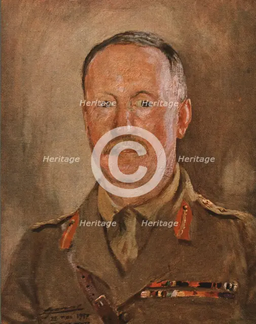 '' Lieutenant-general Sir W.P. Pulteney', 1917. Creator: Unknown.