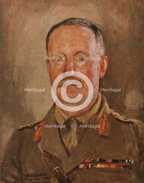 '' Lieutenant-general Sir W.P. Pulteney', 1917. Creator: Unknown.