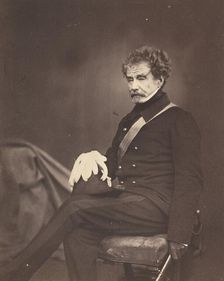 Lieutenant General Sir Colin Campbell, G.C.B., 1855. Creator: Roger Fenton