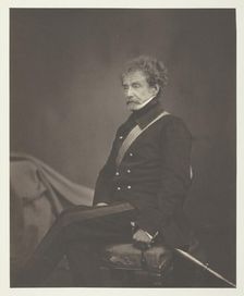 Lieutenant General Sir Colin Campbell, G.C.B., 1855. Creator: Roger Fenton