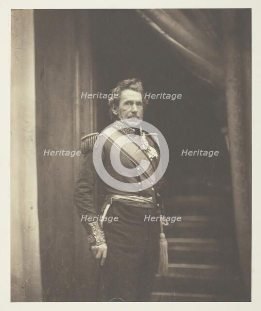 Lieutenant General Sir de Lacy Evans, G.C.B., 1855. Creator: Roger Fenton.