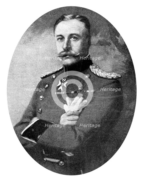 Lieutenant General Sir Douglas Haig, British soldier, First World War, 1914.Artist: John Saint-Helier Lander