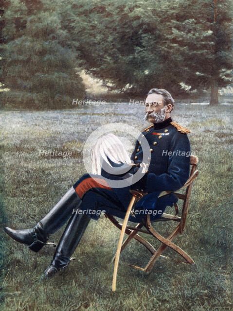 Lieutenant-General Sir Francis Clery, commanding 2nd Division, South Africa, 1902.Artist: Cumming