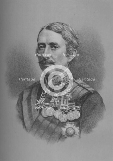 Lieutenant-General Sir Garnet Joseph Wolseley, British soldier, 1882 (1883). Artist: Unknown.