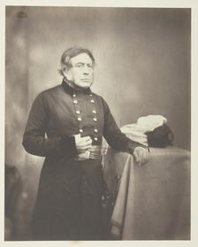Lieutenant General Sir H.J.W. Bentinck, K.C.B., 1855. Creator: Roger Fenton