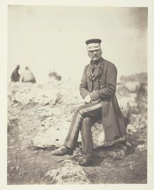 Lieutenant General Sir J.L. Pennefather, K.C.B., 1855. Creator: Roger Fenton