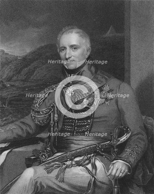 'Lieutenant General Sir Rufane Shawe Donkin, K.C.B. & G.C.H.', 1841. Creators: William Holl, William Holl I.