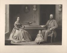 Lieutenant General Thomas J. Jackson and His Family ("Stonewall Jackson"), 1866. Creator: William Sartain