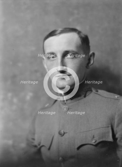 Lieutenant H.T. Edwards, portrait photograph, 1918 Apr. 24. Creator: Arnold Genthe.