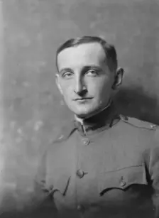 Lieutenant H.T. Edwards, portrait photograph, 1918 Apr. 24. Creator: Arnold Genthe