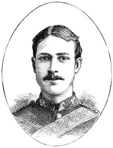 Lieutenant Henry Gribble, 3rd Dragoon Guards c1882