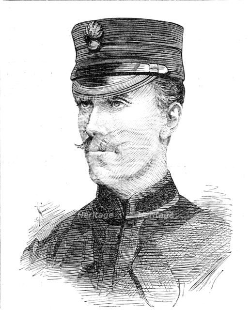 Lieutenant Inman, 60th Rifles, killed in the Transvaal, 1881. Creator: Unknown.