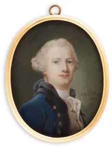Lieutenant Jacob Gillberg. Creator: Carl Gustaf Gillberg