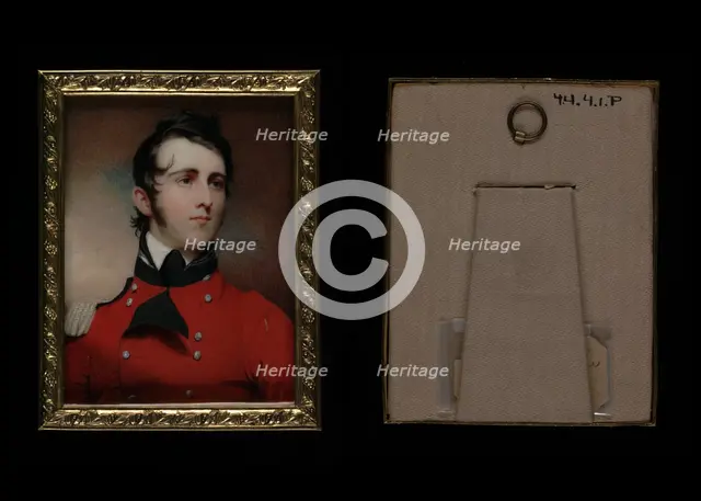 Lieutenant John Trumbull Ray, ca. 1814. Creator: Andrew Robertson.