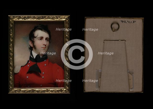 Lieutenant John Trumbull Ray, ca. 1814. Creator: Andrew Robertson.