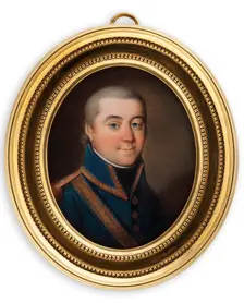 Lieutenant Malmborg, 1772-1834. Creator: Johann Carl Frederik Viertel