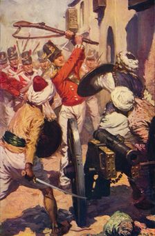 Lieutenant Pattinson at the Presence of Karyguam 1818 (c1912)