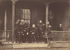 Lieutenent General Scott, General-in-Chief U.S. Army, & Staff, September 6, 1861. Creator: Mathew Brady