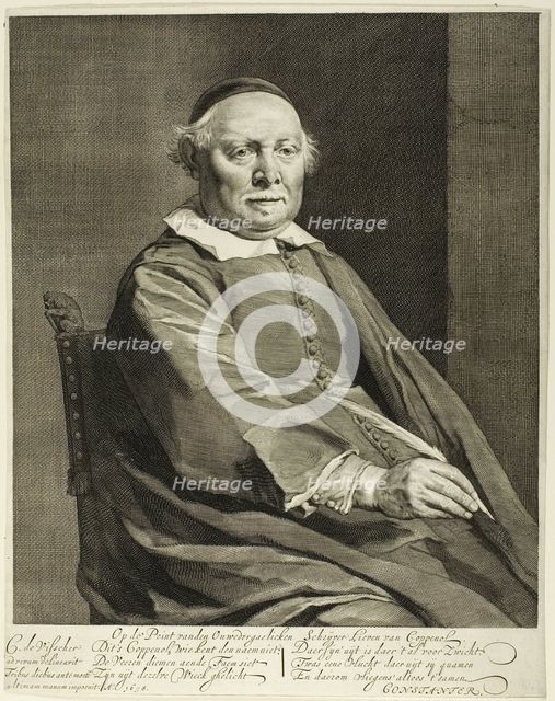 Lieven van Coppenol, n.d. Creator: Cornelis de Visscher.