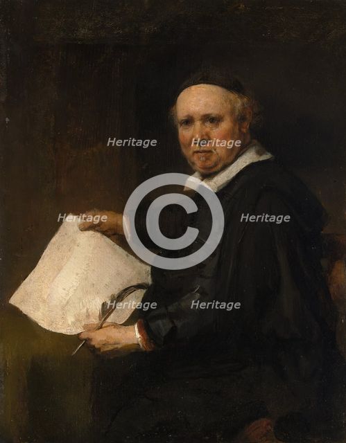 Lieven Willemsz van Coppenol (born about 1599, died 1671 or later). Creator: Rembrandt Harmensz van Rijn.