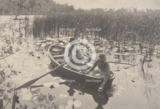 Life and Landscape on the Norfolk Broads, 1885-86., 1885-86. Creator: Dr Peter Henry Emerson.