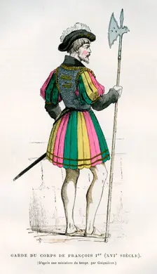 Life Guard or bodyguard of Francis I of France, 16th century (1882-1884)