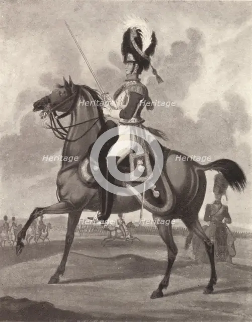 'Life Guards (New Appointments, 1821), 1909. Artist: William Heath.