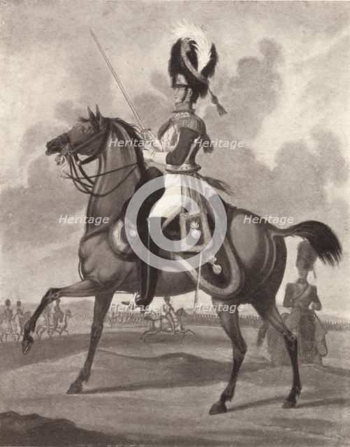 'Life Guards (New Appointments, 1821), 1909. Artist: William Heath.