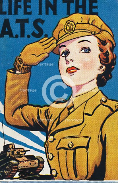 'Life in the A.T.S.', 1940. Artist: Unknown.