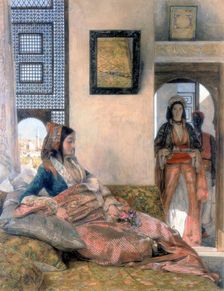 Life in the Hareem 1858. Artist: John Frederick Lewis
