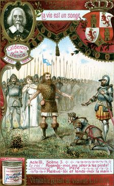 Life Is A Dream by Calderon de la Barca (1600-1681), (c1900)