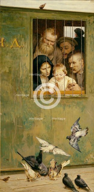 Life Is Everywhere, 1888. Artist: Yaroshenko, Nikolai Alexandrovich (1846-1898)