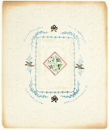 Life is Sweet (valentine), c. 1850. Creator: George Kershaw