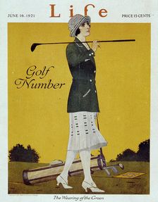 Life magazine cover, June 1921