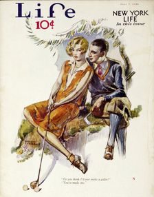 Life magazine cover, June 1929. Creator: Raymond Thayer