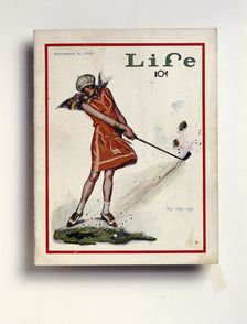 Life magazine cover, September 1929