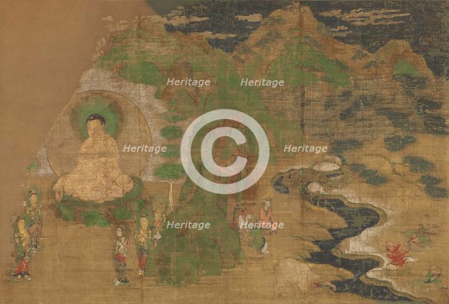 Life of the Buddha: Subjugation of Demons, early 15th century. Creator: Unknown.